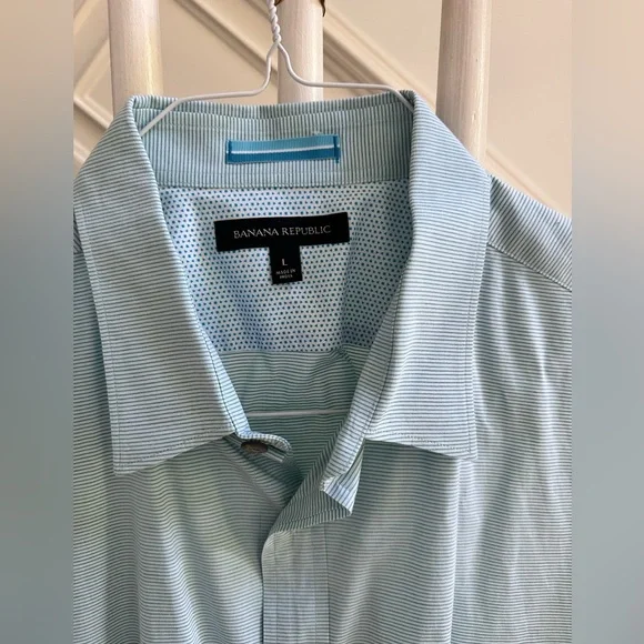Banana Republic button down shirt, size L - Picture 5 of 9
